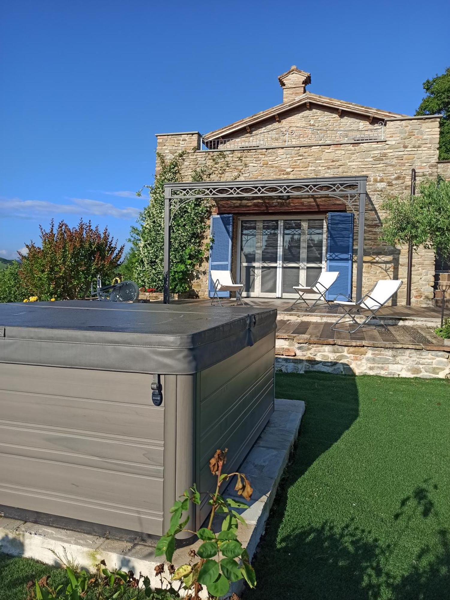 Ca' Gulino - Urbino - Villa Con Minipiscina In Borgo Antico Zewnętrze zdjęcie